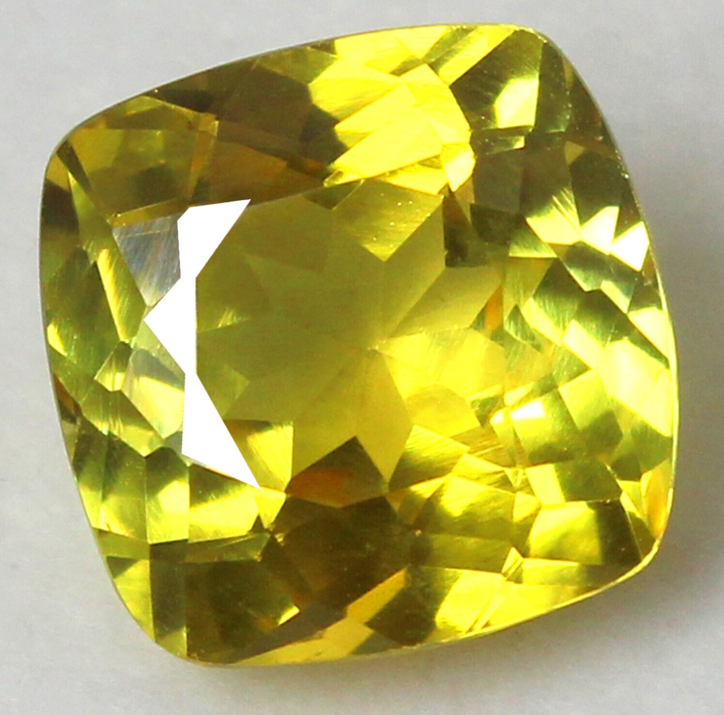 Natural Certified 5.50 Ct+ Tanzania Yellow Tanzanite 10×10 mm Stunning Gemstone
