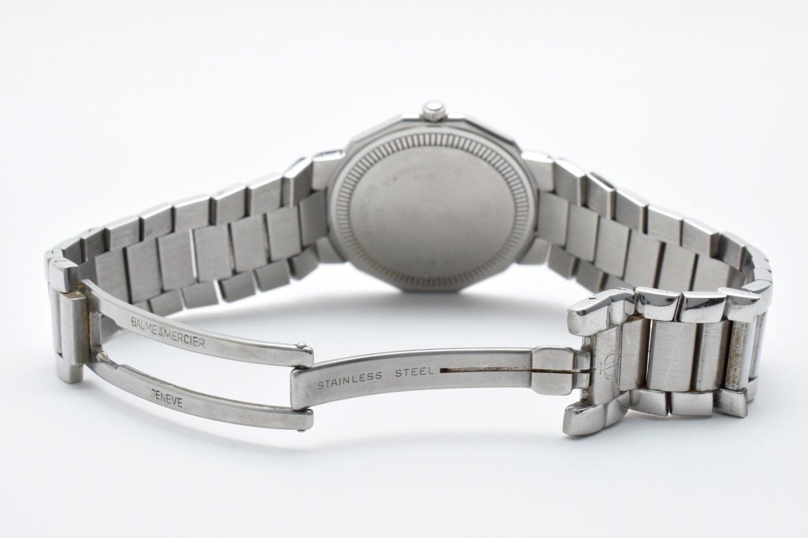 [Exc+5] Baume & Mercier Riviera 5131 Quartz Men’s Watch 35mm White Dial Japan