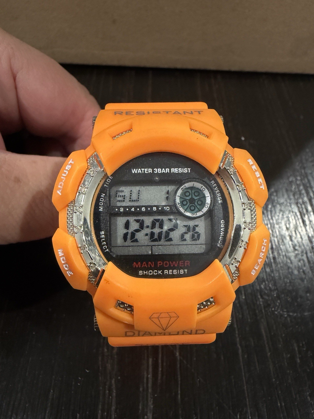 King Master Watch KM-511 ORANGE BAND