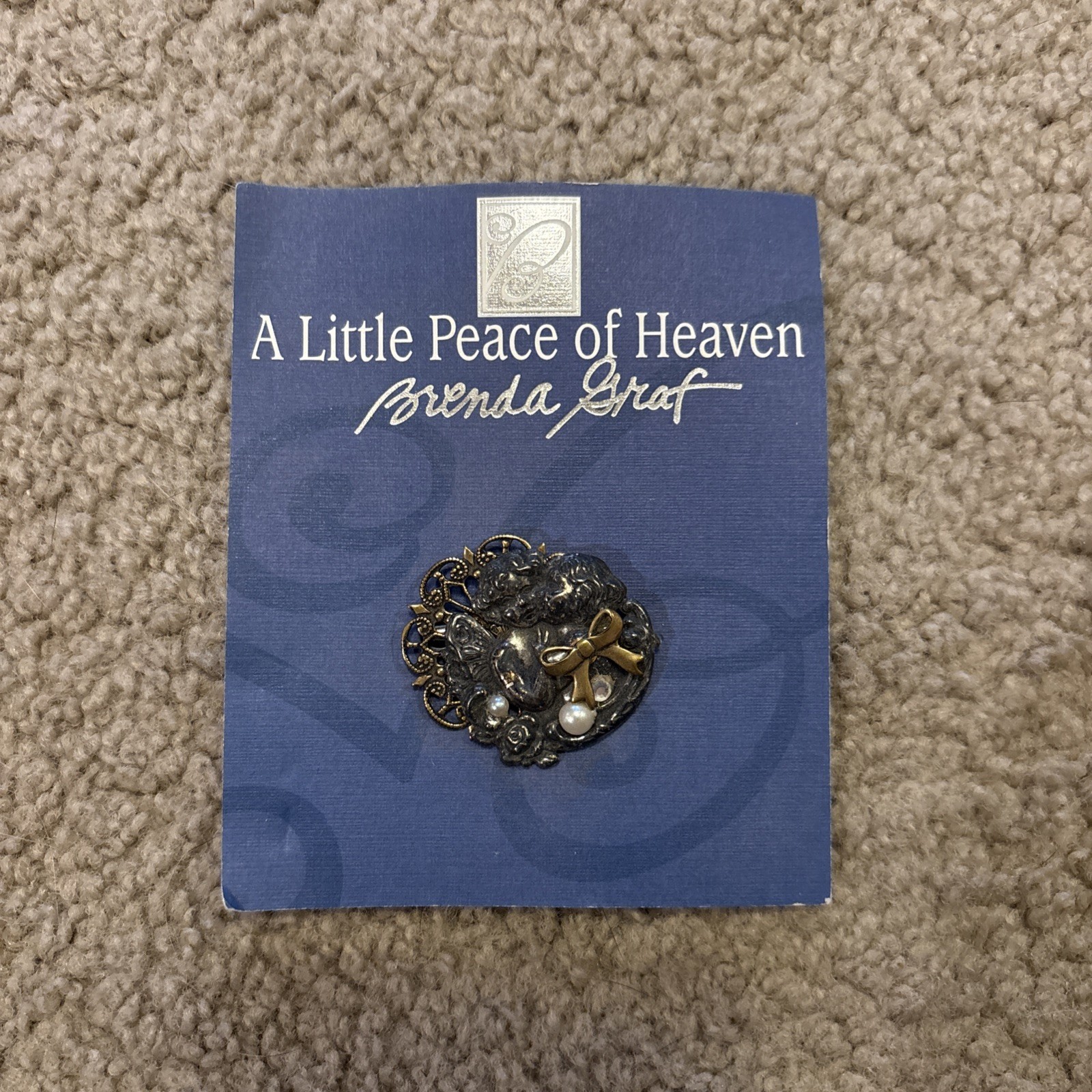 Vintage Brenda Graf Brooch Pin – A Little Piece Of Heaven