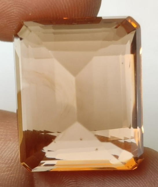 AAA+ 85.80 Ct. Large Imperial Topaz Emerald Cut Loose Gemstone Gift for Birthday