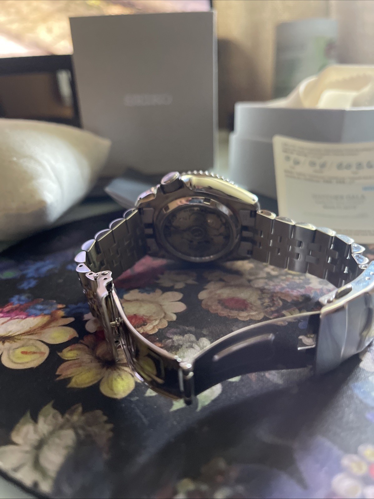 Seiko 5 GMT Automatic Watch Green Dial SSK035