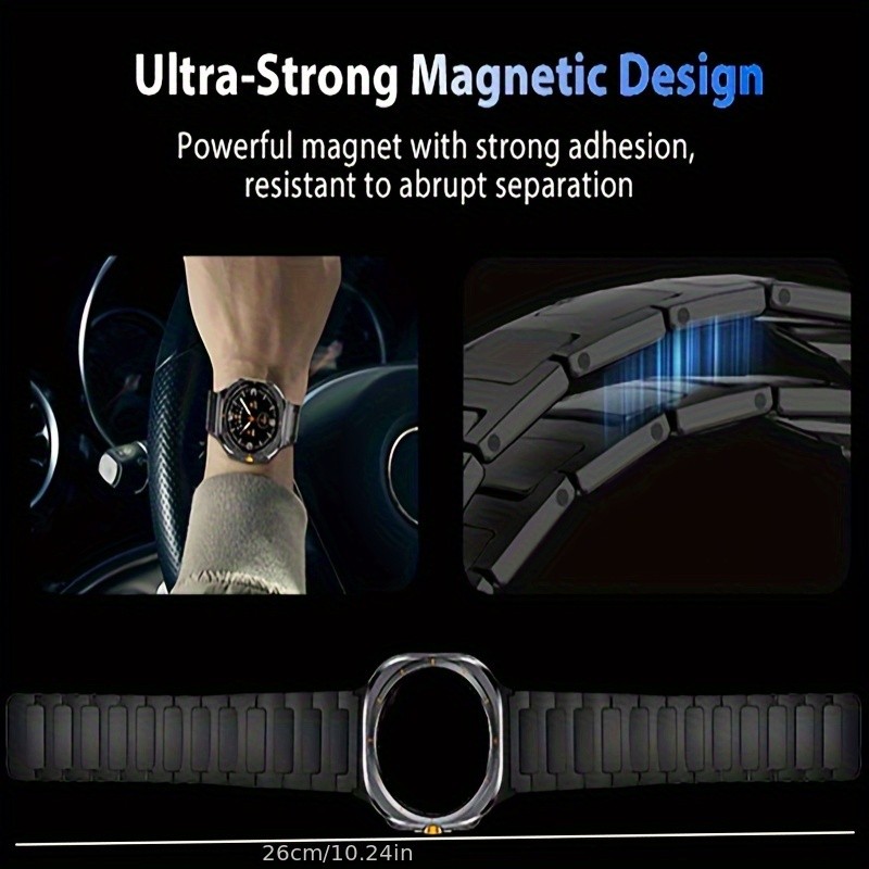 Magnetic Strap Metal Watch Band For Samsung Galaxy Watch Ultra 47mm/Ultra 2025
