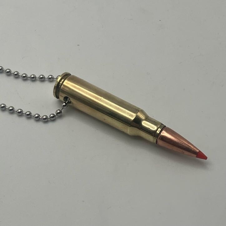 Bullet Necklace, Military, Police, Hunting and Shooting