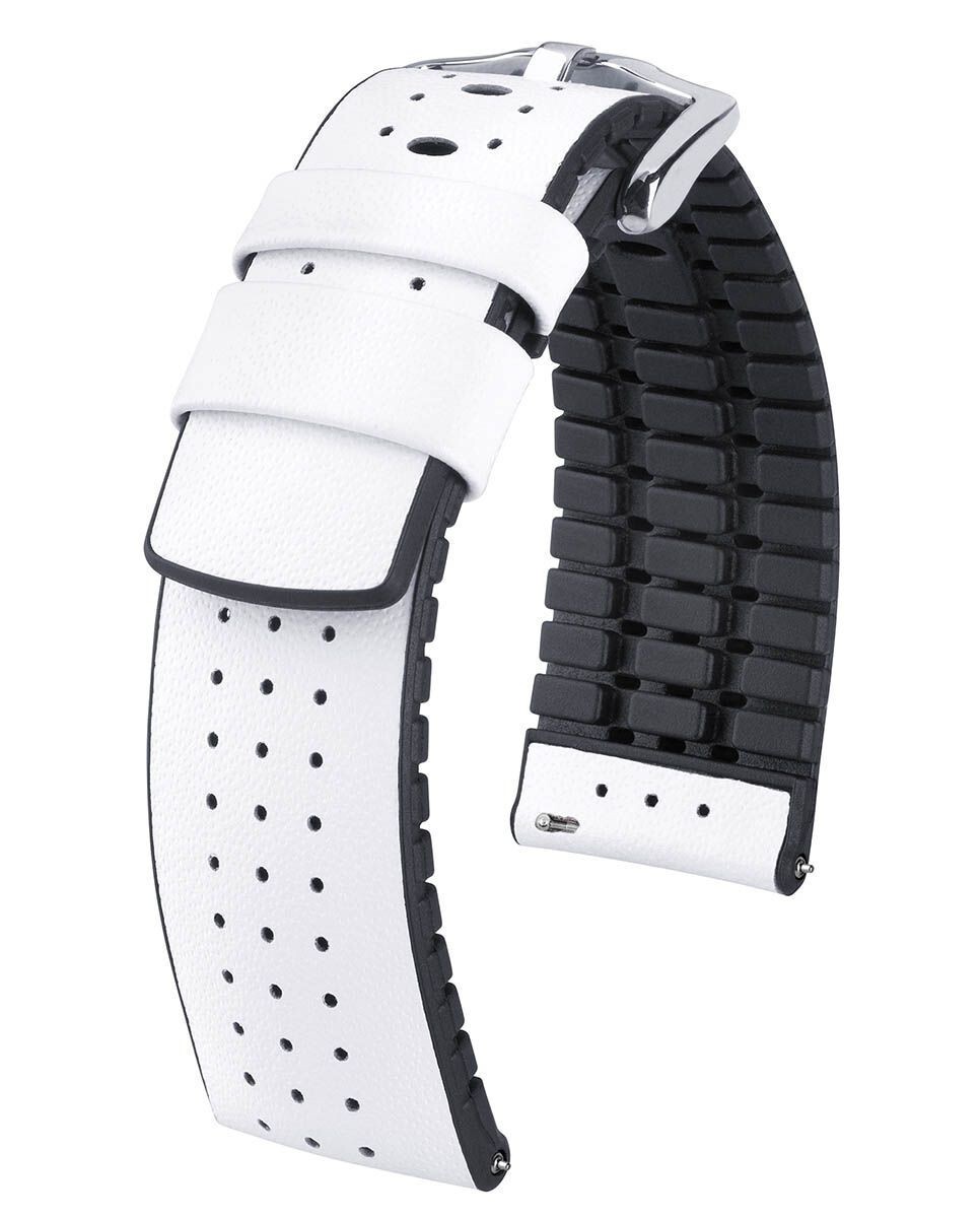 Watch strap deer tiger calfskin rubber 18 mm, 20, 21 mm, 22 mm, 24 mm DE