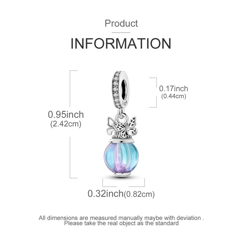 Optional Original 925 Sterling Silver Flowers Charms AAA CZ For Women Bracelets