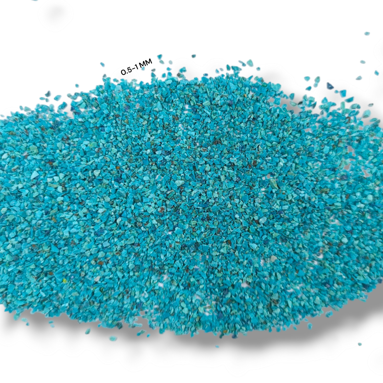 Natural Azurite Gemstone Crushed Coarse All Size Woodworking Inlay Art & Craft