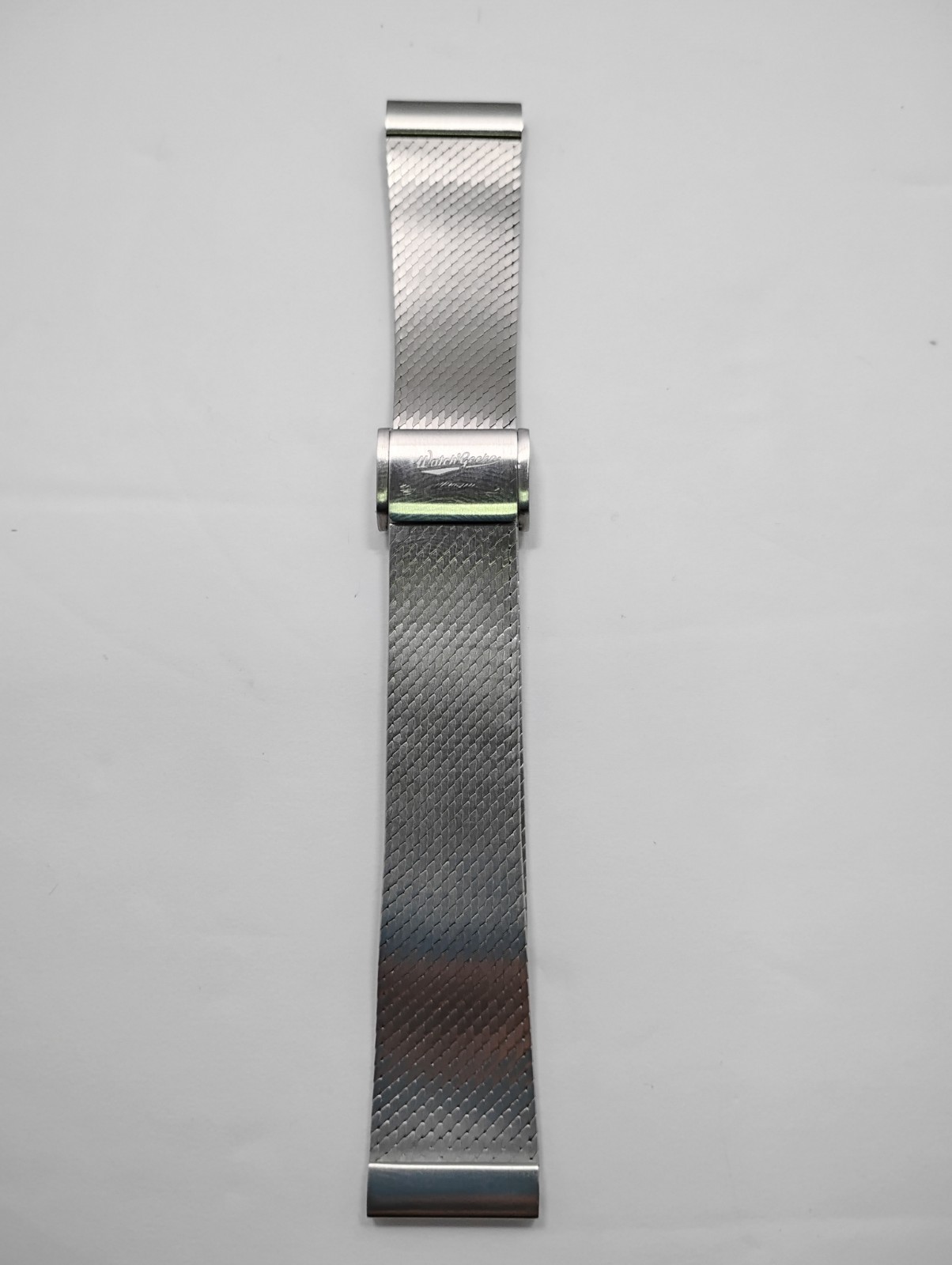 Watchgecko 19mm Milanese Mesh Watch Bracelet Yema Yachtingraf Superman Navygraf