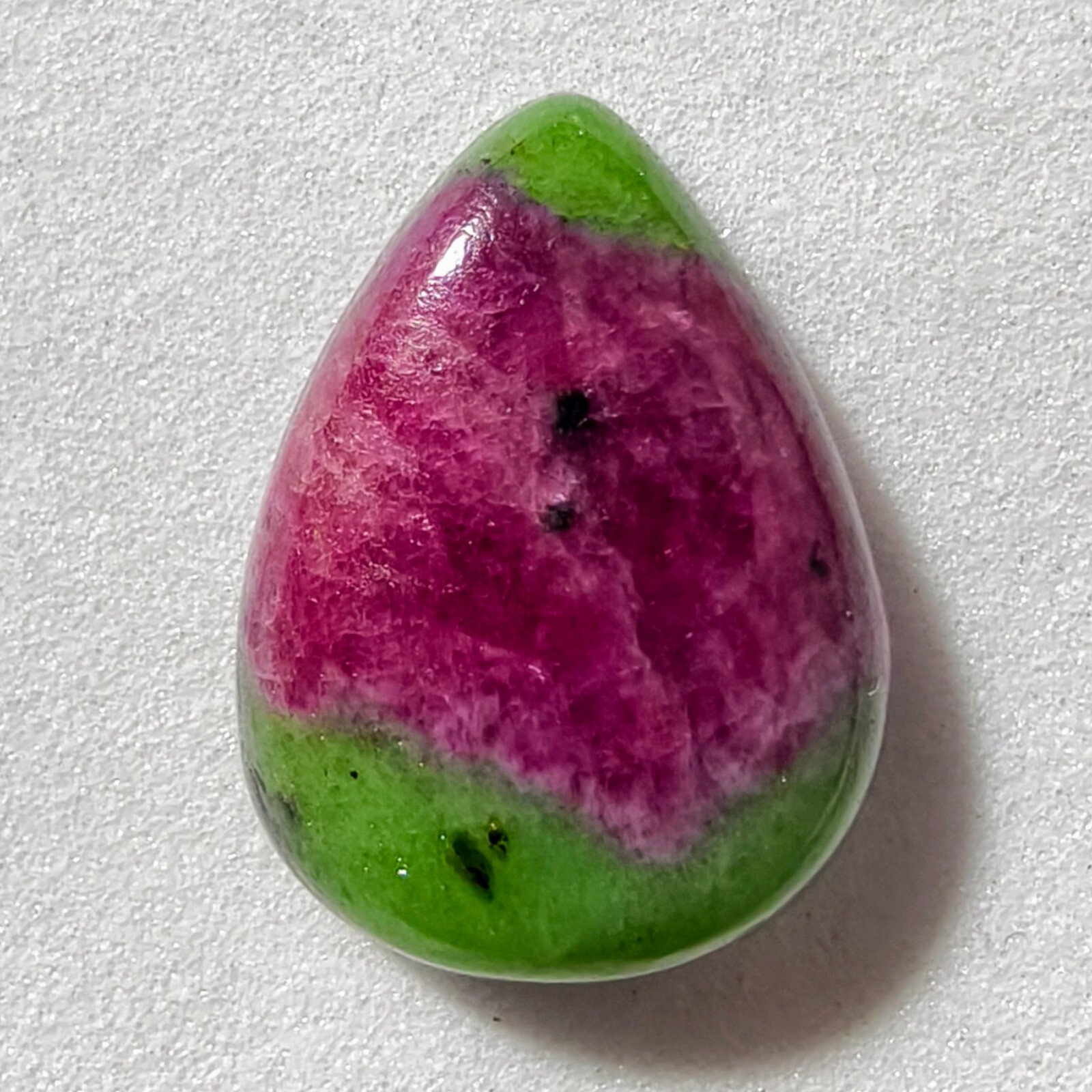 13.40 Cts Natural Ruby Zoisite Cabochon Gemstone 18.5×13.7×4.9 MM