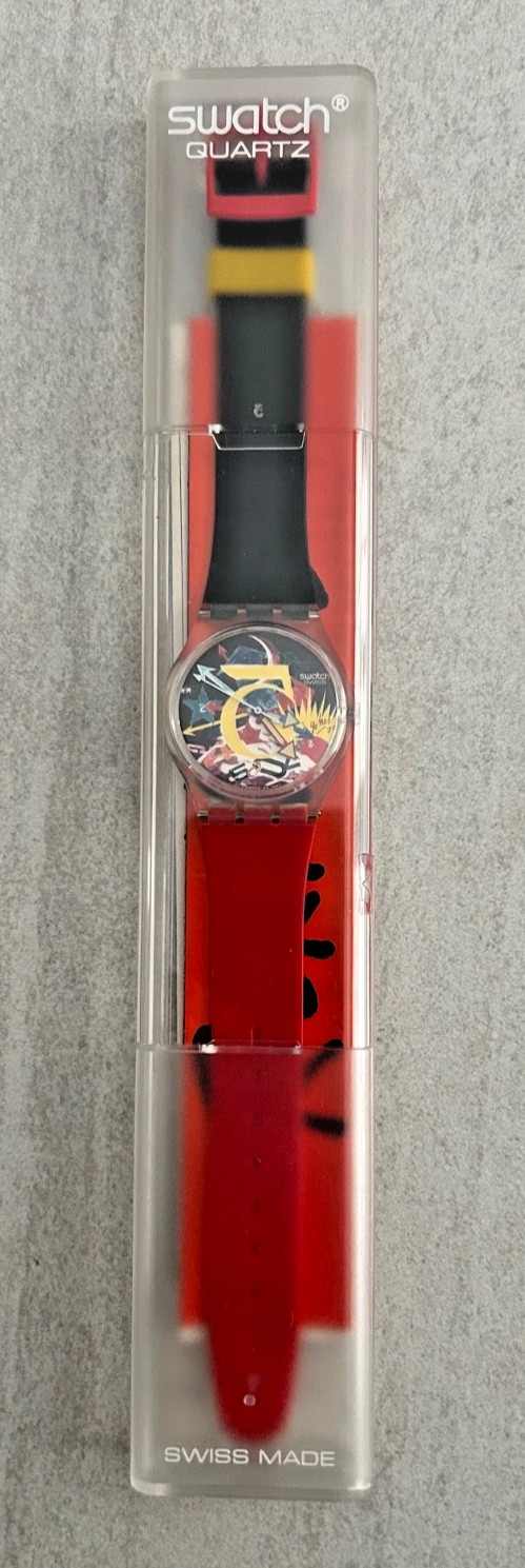 Swatch Art Special – Rorrim 5 – GZ107 – 1987 – Tadanori Yokoo – Rorrim 5 Shirt