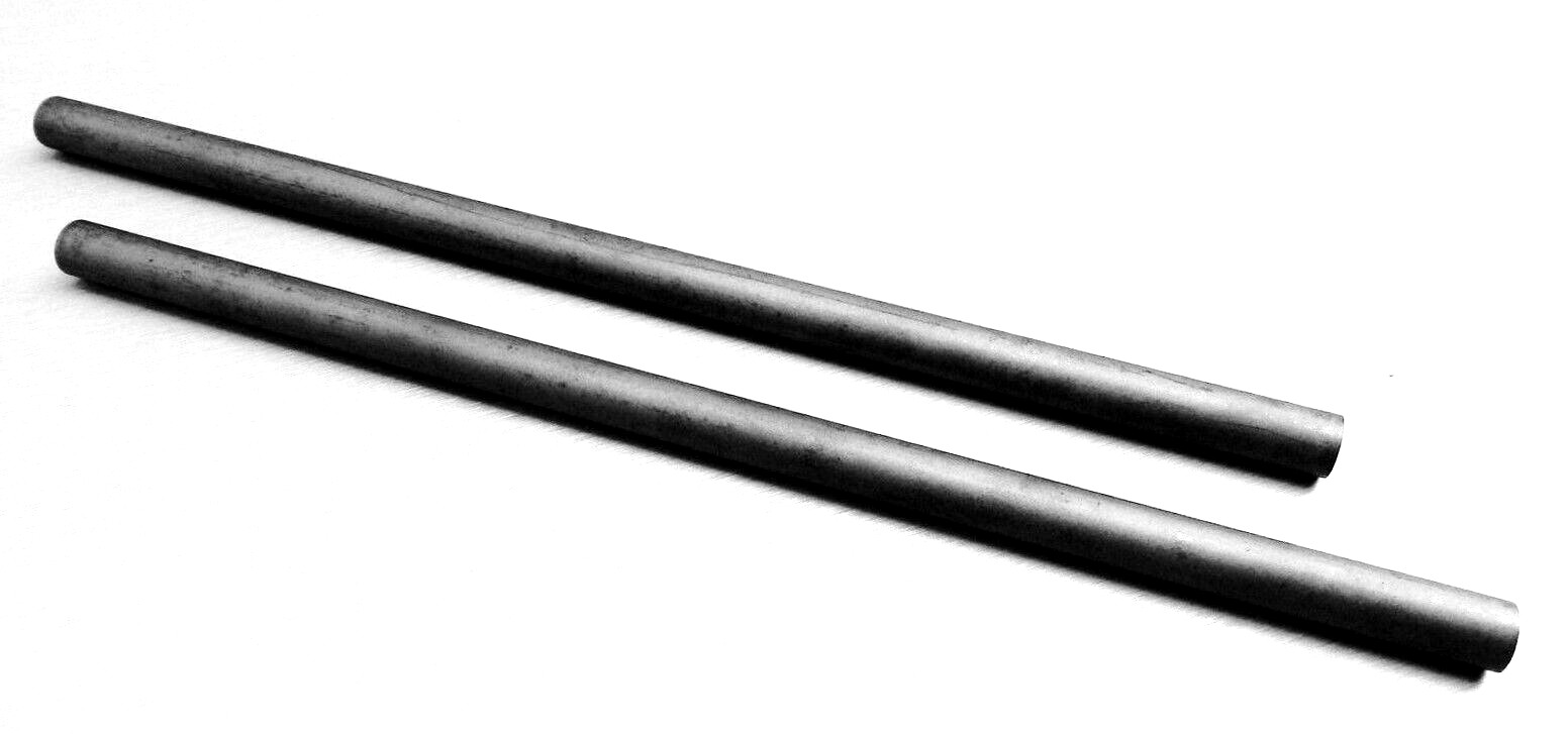 Carbon Graphite Stirring Rod 1/2″ Melting Metal Gold Silver Set 2Pc Made in USA