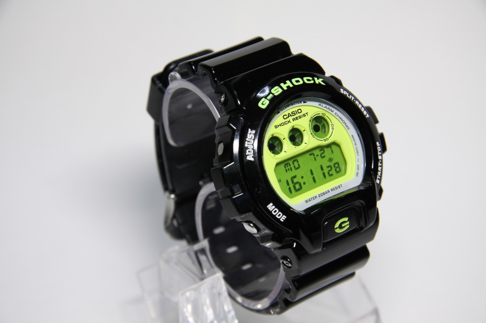 Casio G-SHOCK DW-6900CS-1JF Crazy Colors Black Digital Resin Watch Japan