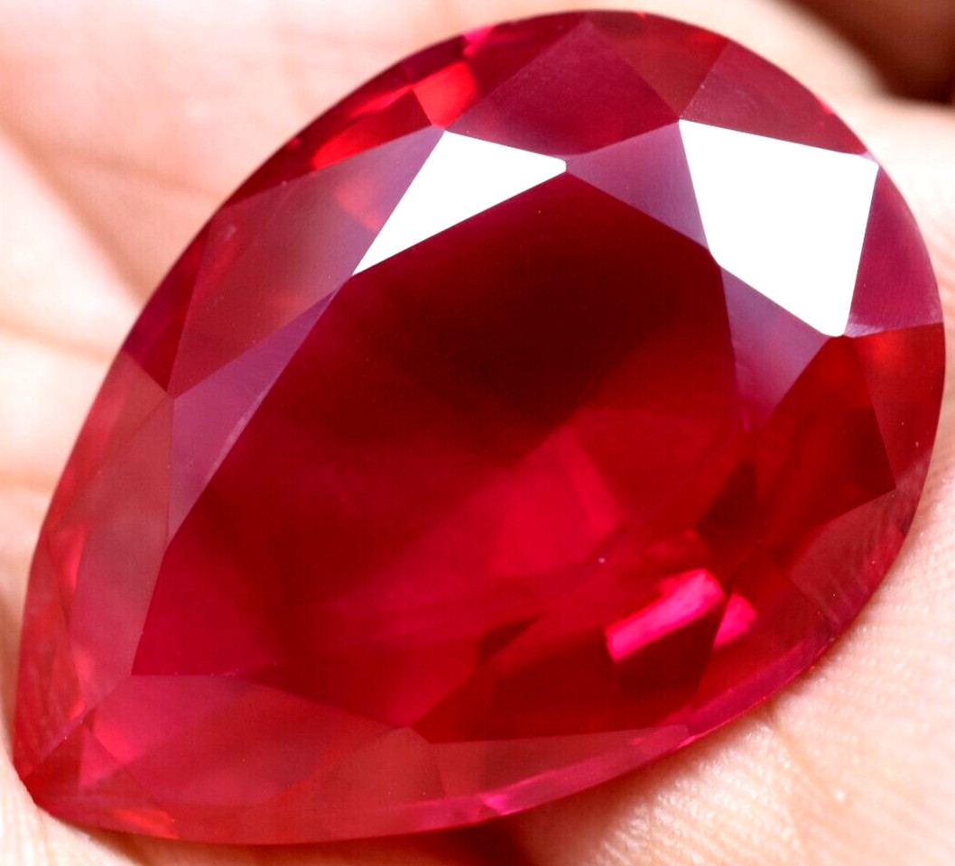 Natural 54.25 Ct Mogok Pink Huge Ruby Sparkling GGL Certified Loose Gemstone