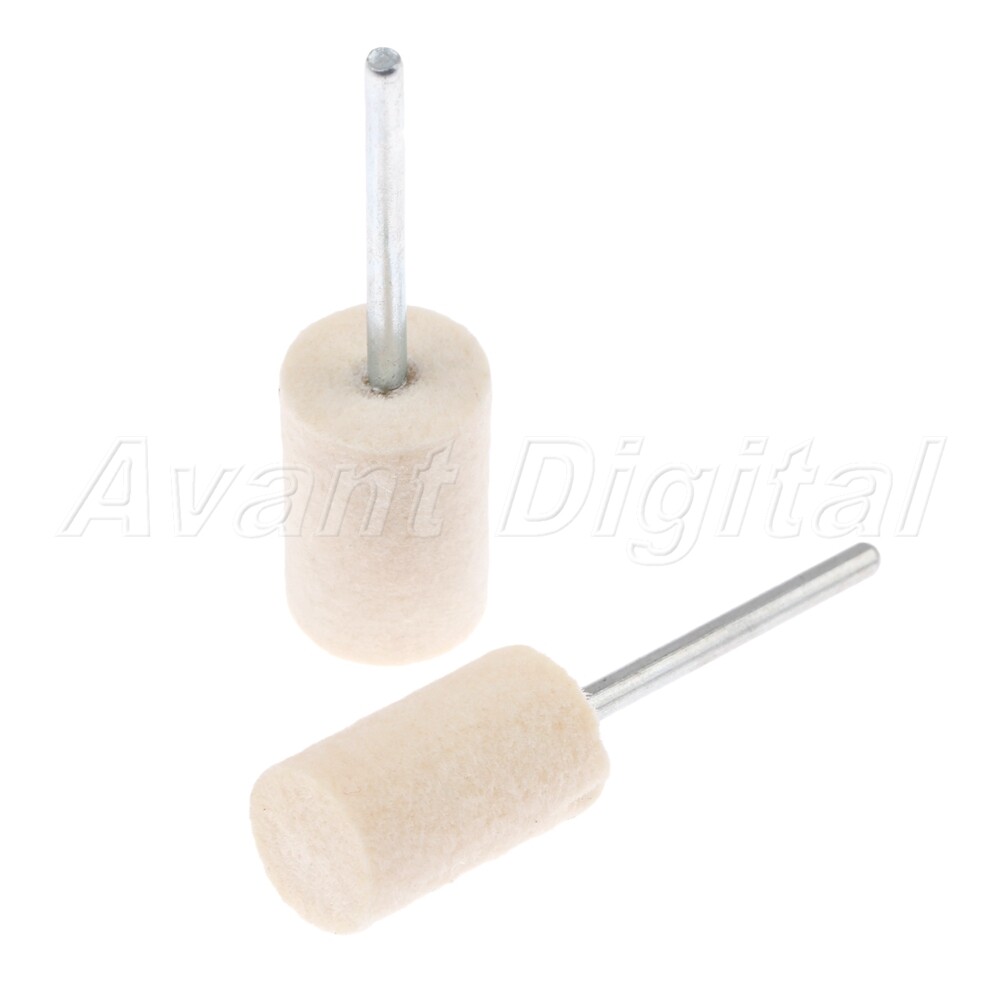 High Quality Wool & Metal 12Pc Shank Grinding Head Wheel Polishing Grinding Tool