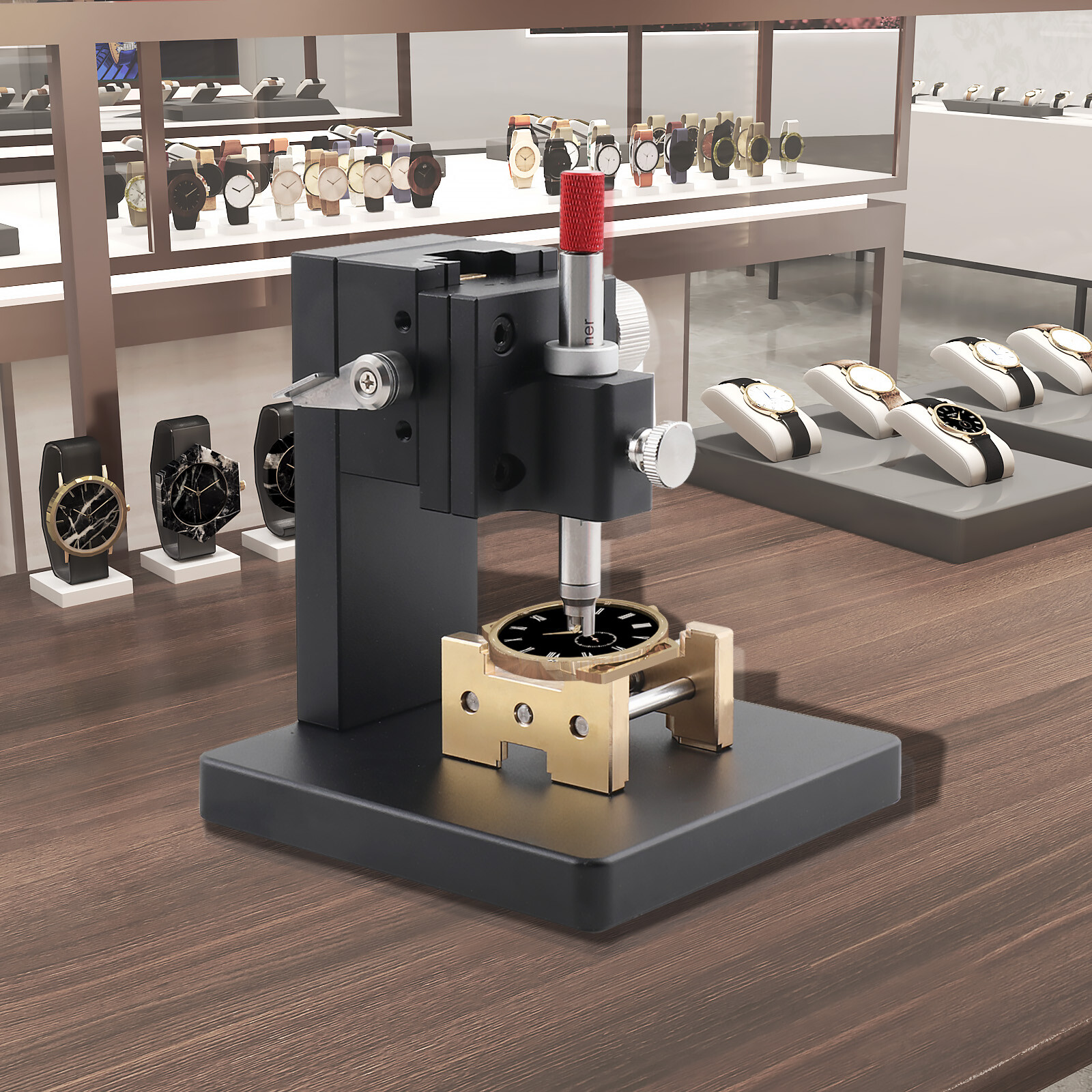 New Watch Hand Setting and Fitting Press Holder Watch Second Hand Remover Tool