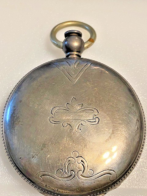 Rare Early 1881 Waltham P.S. Barlett. 18s 11j Key Wind Pocket Watch