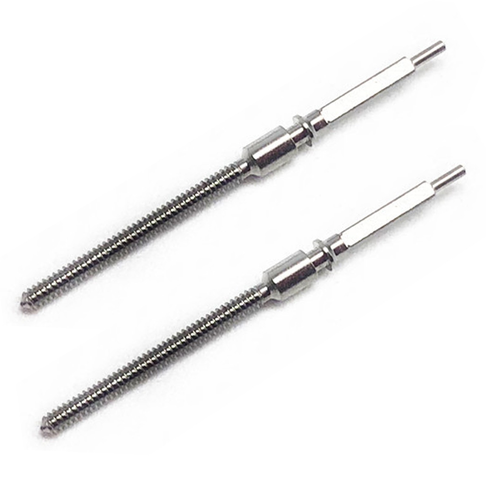 2Pcs Watch Repair 0.9mm Winding Stem Replacement Parts for 7750 7751 Movement