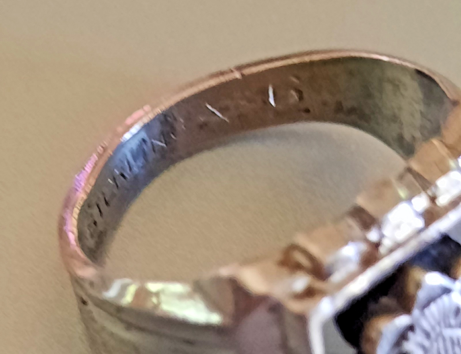 Vintage sterling silver Boy Scout Ring size 6.5