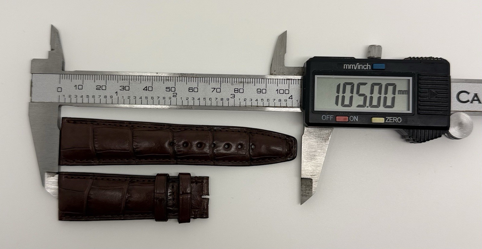 IWC 21mm x 18mm Brown Alligator Watch Strap Band Small 35673 New Authentic OEM