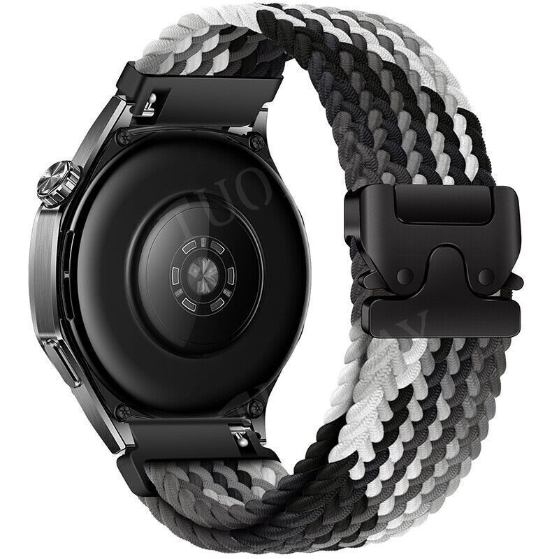 Braided Nylon Loop Watch Strap Band for Garmin Vivoactive 3S/4S/Venu 3S/2S/Rey