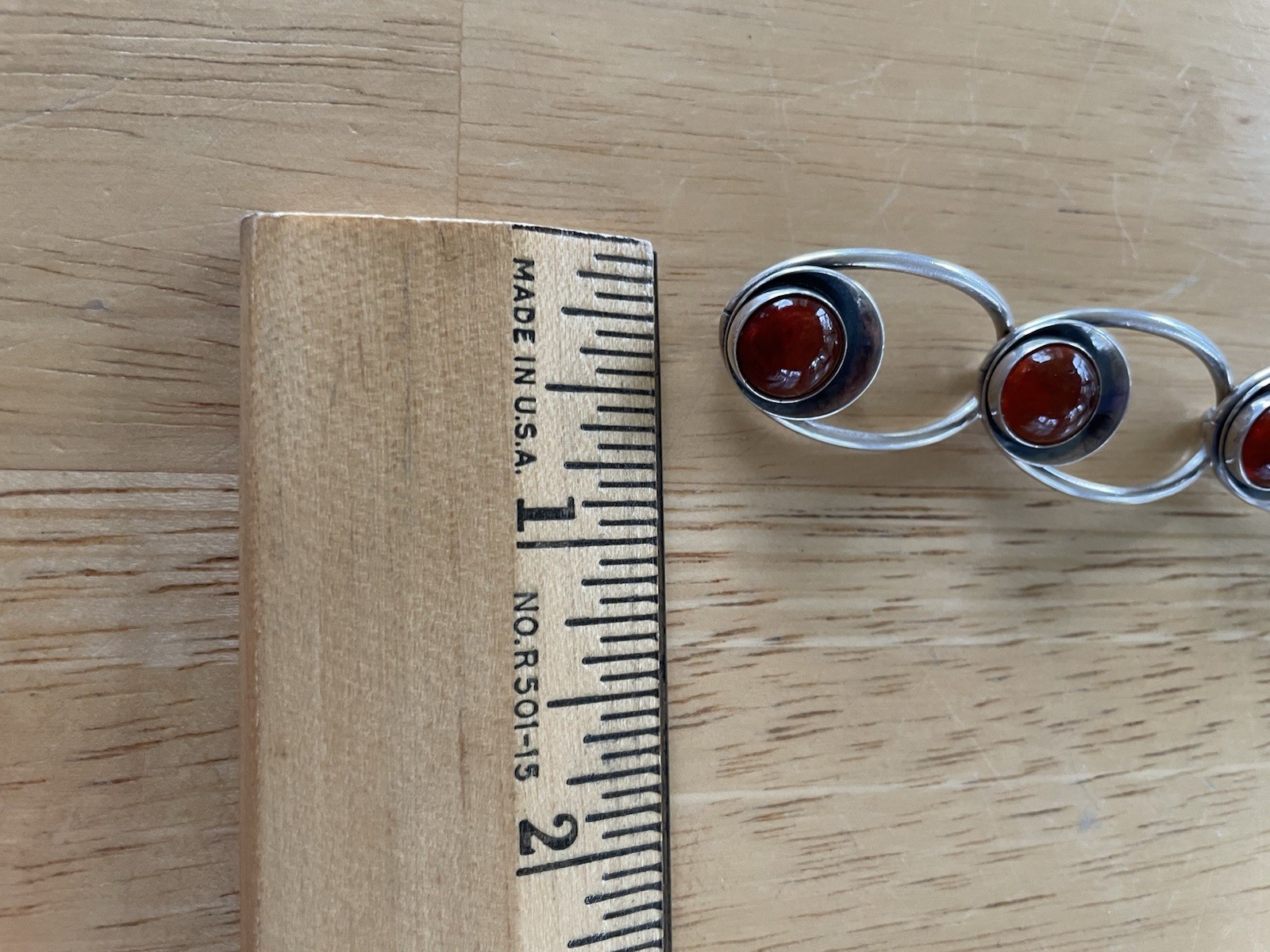 N. E. From Denmark Bernstein Armband Armkette silber 925