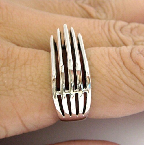 HEAT SINK SOLID STERLING 925 SILVER RING