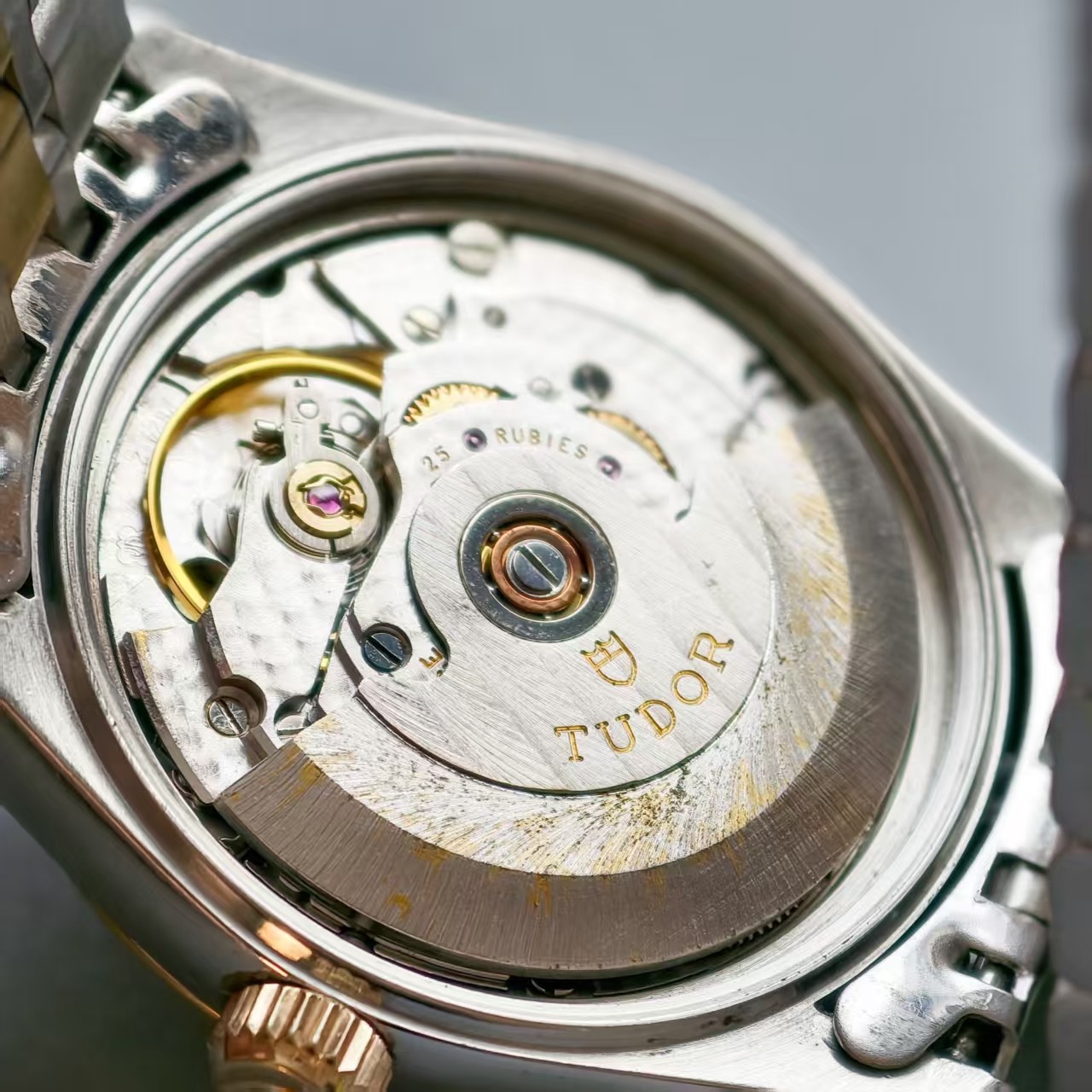 Tudor Gilding Linen Dial Prince 72033 Men’s Watch Automatic 32mm Date