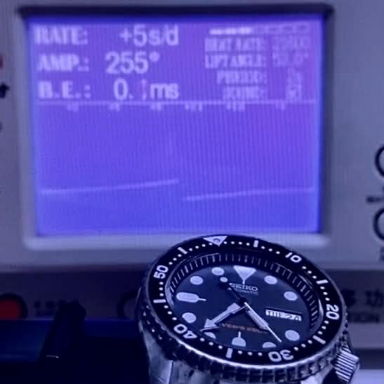 Seiko Diver SKX007 7S26-0020 w/ Steel Beads Of Rice Bracelet + PROOF OF SERVICE