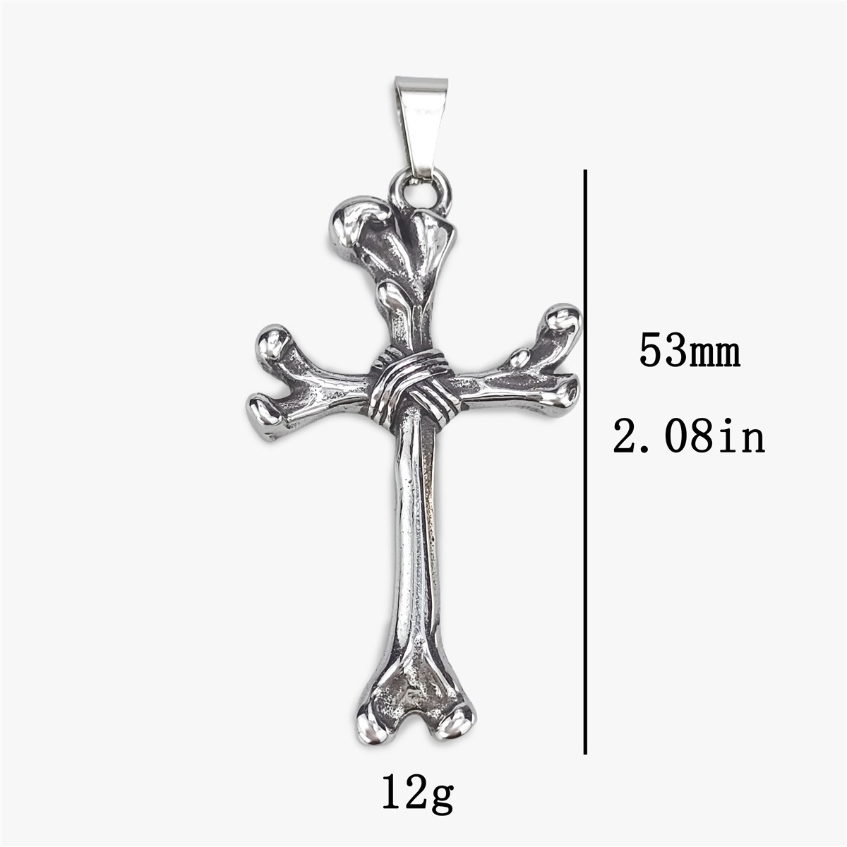 American Retro Cross Necklace Versatile For Students All Seasons Daily Use