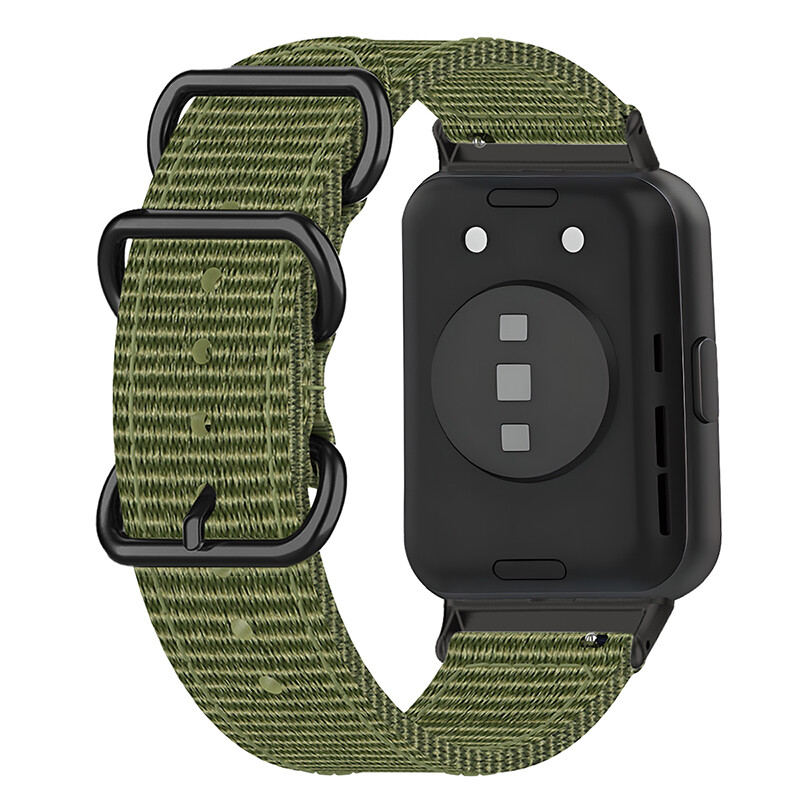 For Samsung Galaxy Fit 3 Watch Wrist Strap Sports Nylon Loop Band Bracelet