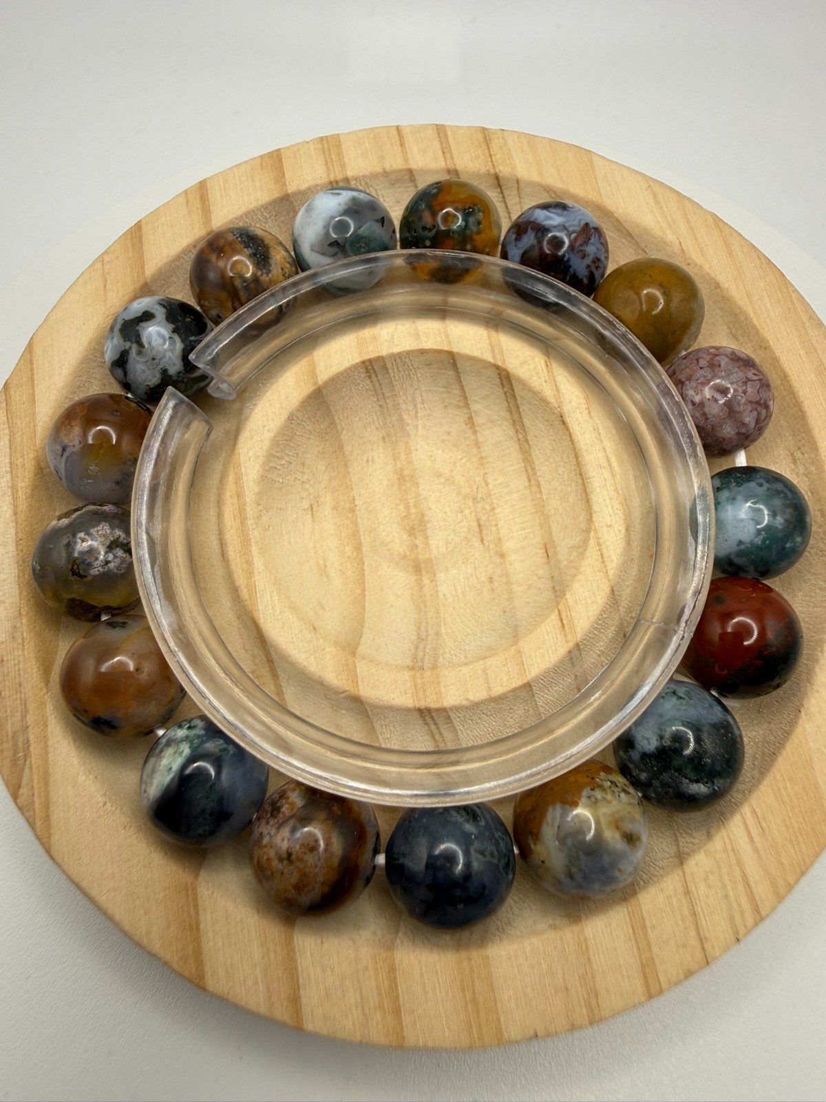 Natural Ocean Agate – 11mm – A12-1791