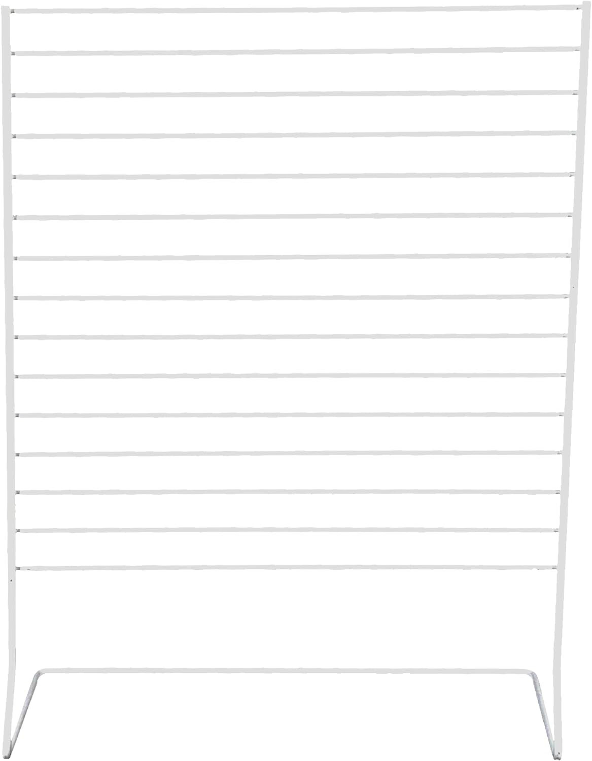 Carded Earring Countertop Display Wire Peg Rack Card Jewelry White Stand 12 x 15