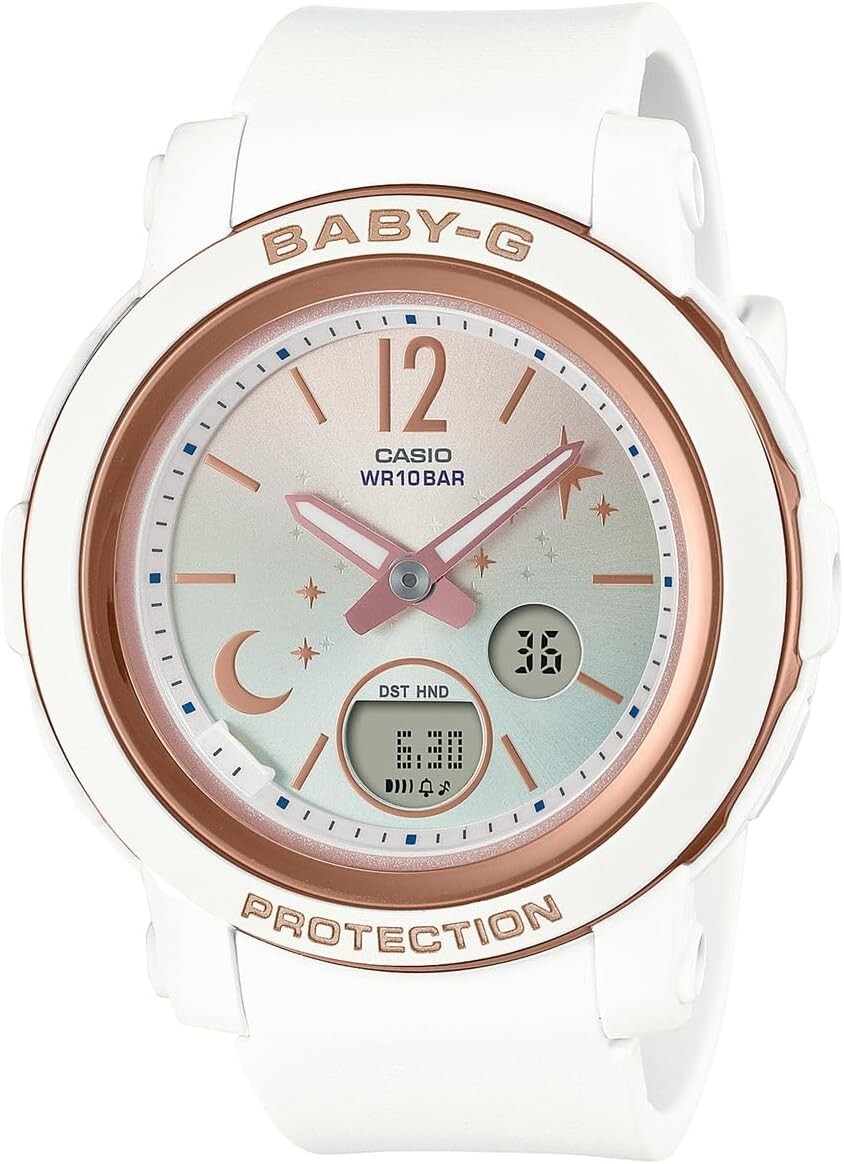 CASIO BABY-G BGA-290DS-7AJF Moon and Stars Series Analog Digital Women Watch NEW