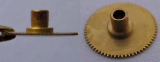 ETA 2879 automatic movement part: hour wheel #255