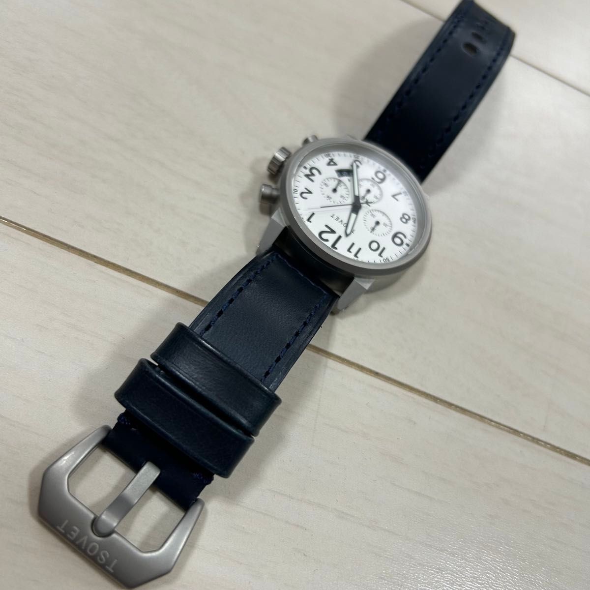 [B1P] TSOVET JPT TS44 Chronograph Stainless Steel Quartz Watch [p8w]