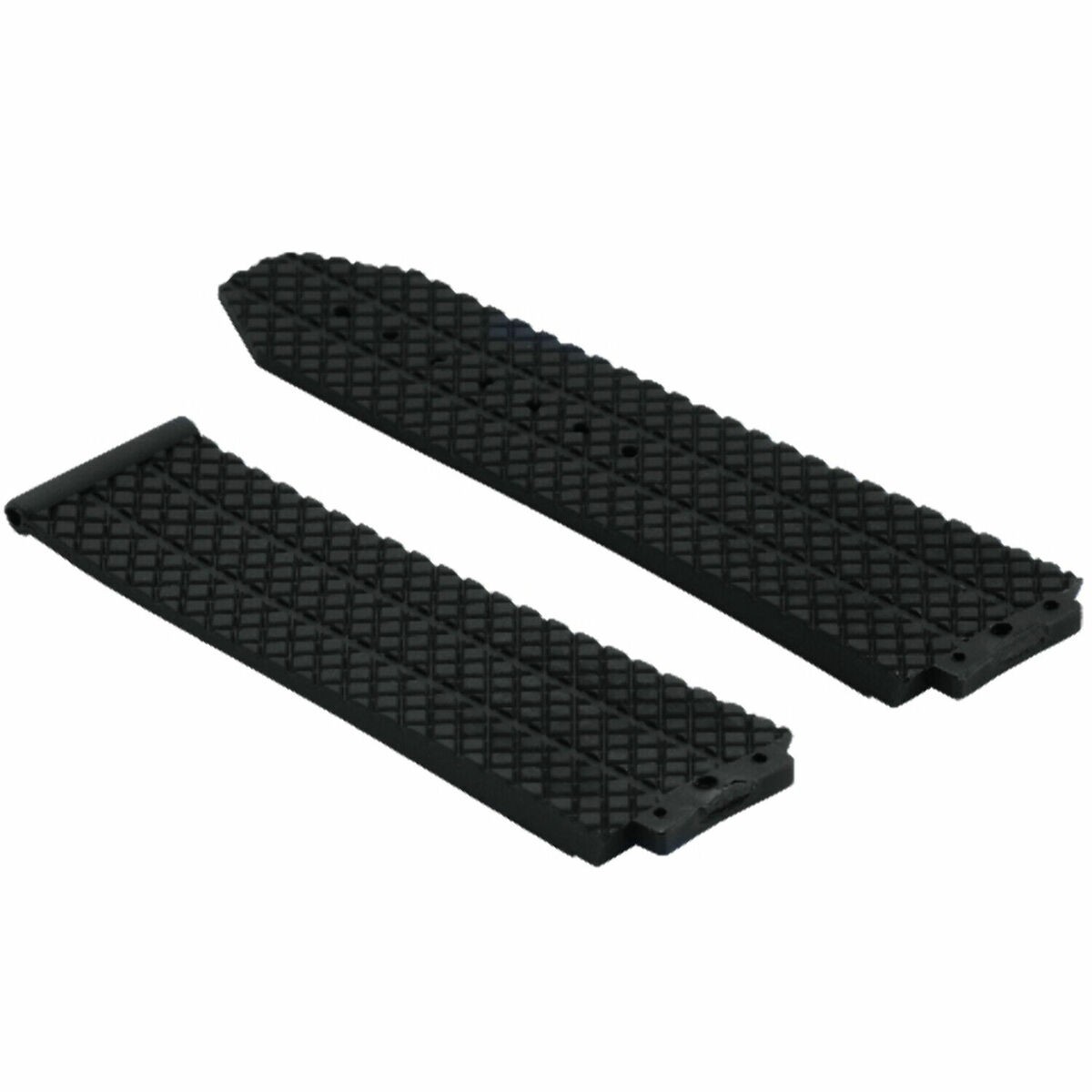 24-25MM RUBBER WATCH STRAP BAND FOR HUBLOT FUSION BIG BANG 44-44.5-45MM CERAMIC