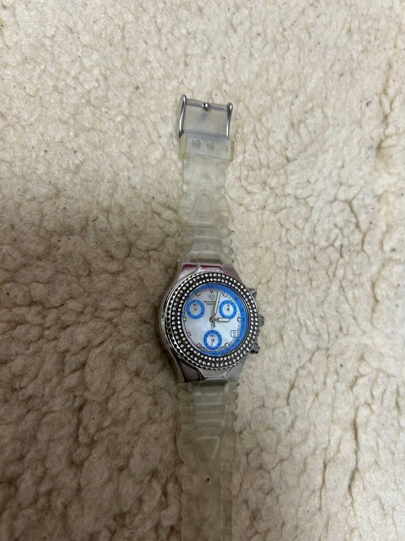 [A3M] TechnoMarine Techno Marine 8P Natural Diamond Chronograph Watch [z7v]