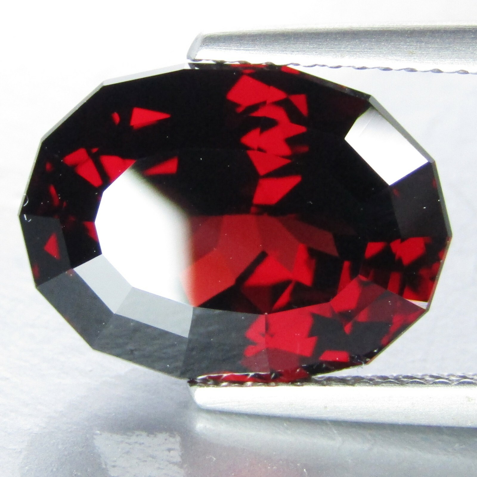 9.22Cts Specious Natural Red Color Almandine Garnet Oval Custom Cut