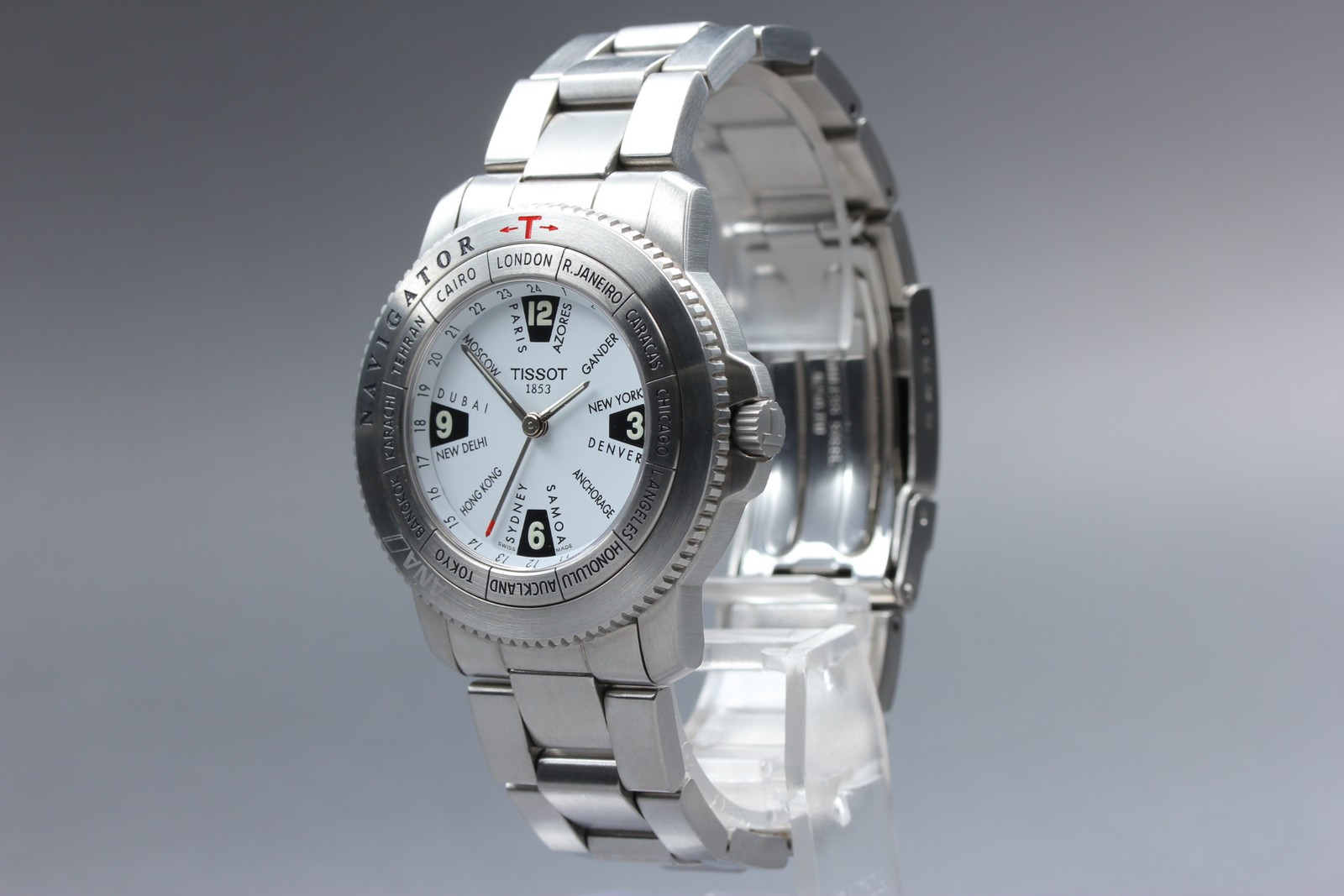 [N MINT w/ BOX] Tissot Navigator ANA World Time N250 Quartz 41mm Men’s Watch