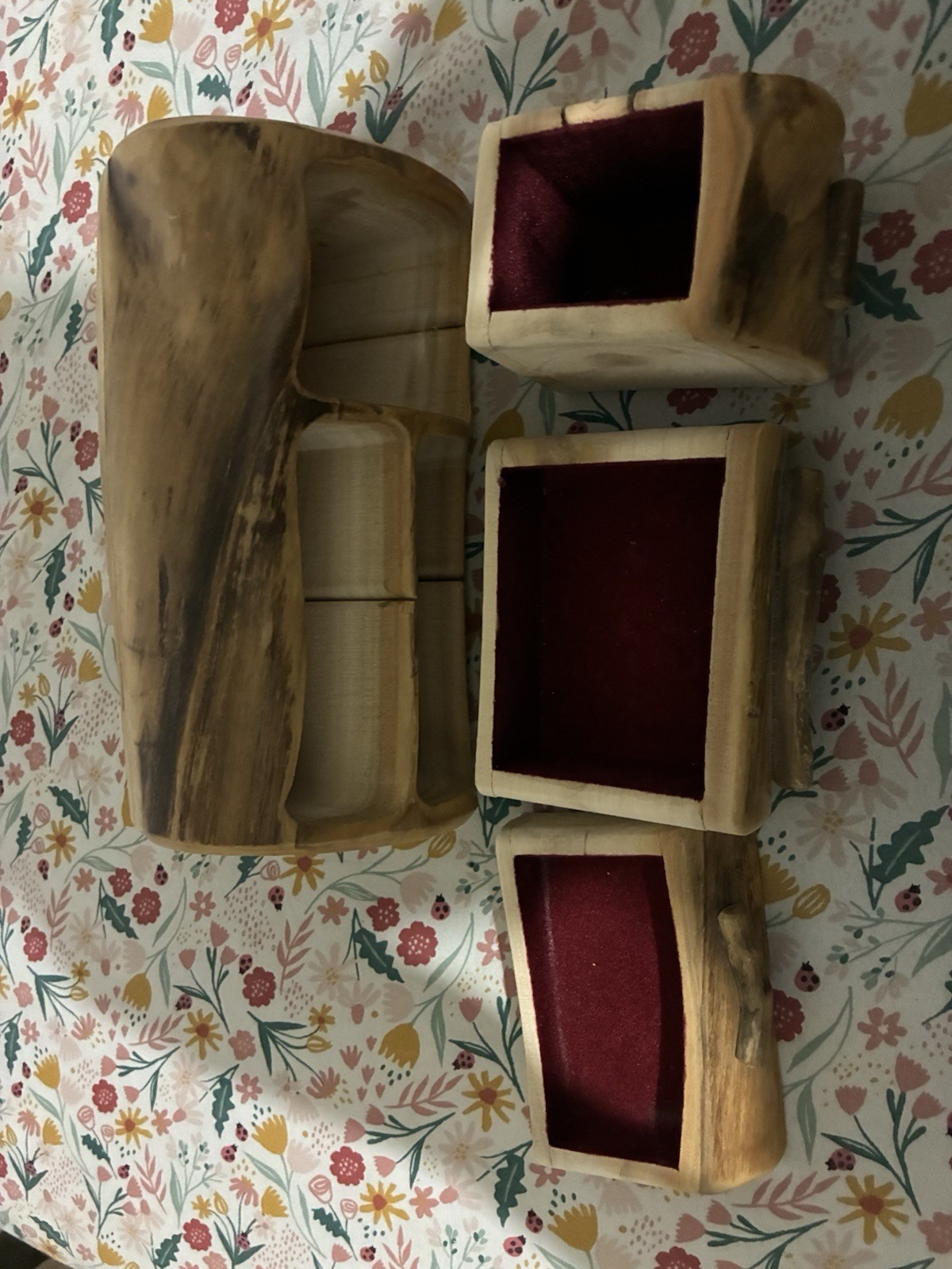 Nature Log Jewelry Box