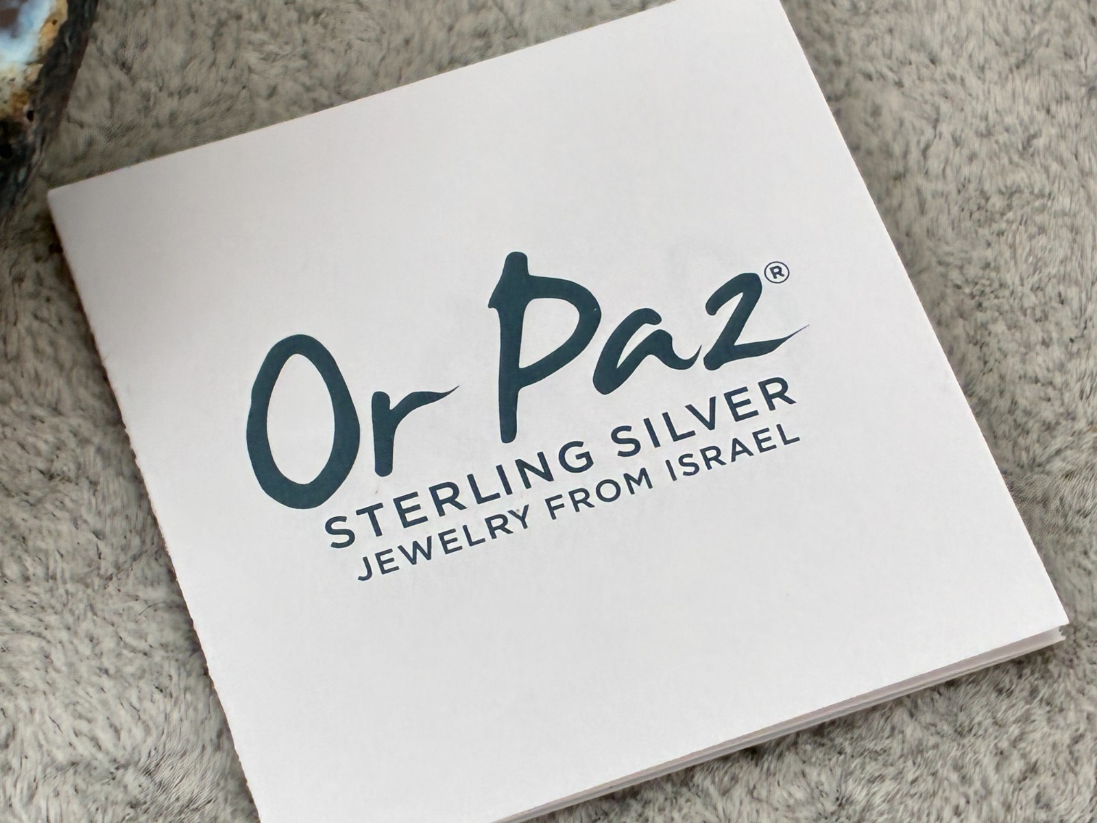 Or Paz White Cream Pearl Sterling Silver French Hook Floral Earrings Oxidized