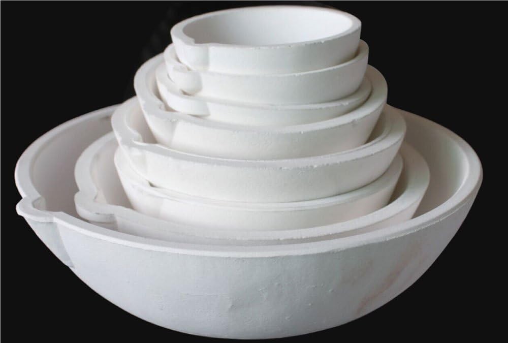Versatile 250g White Ceramic Bowl – Ideal for Jewelry Making & Food Prep