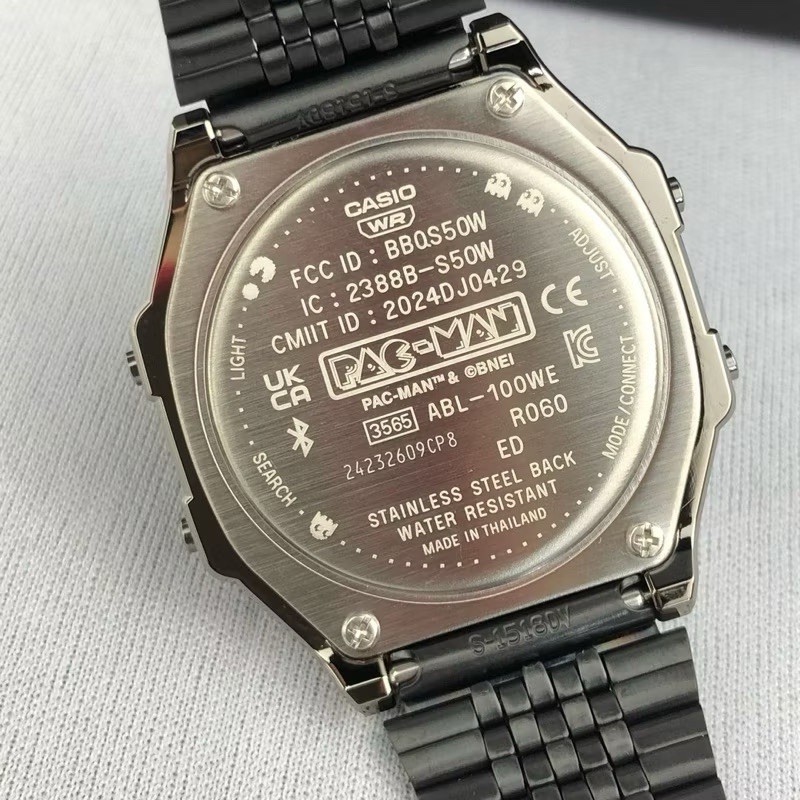 Casio 50th Anniversary X PAC-MAN 45th Anniversary Limited ABL-100WEPC-1B