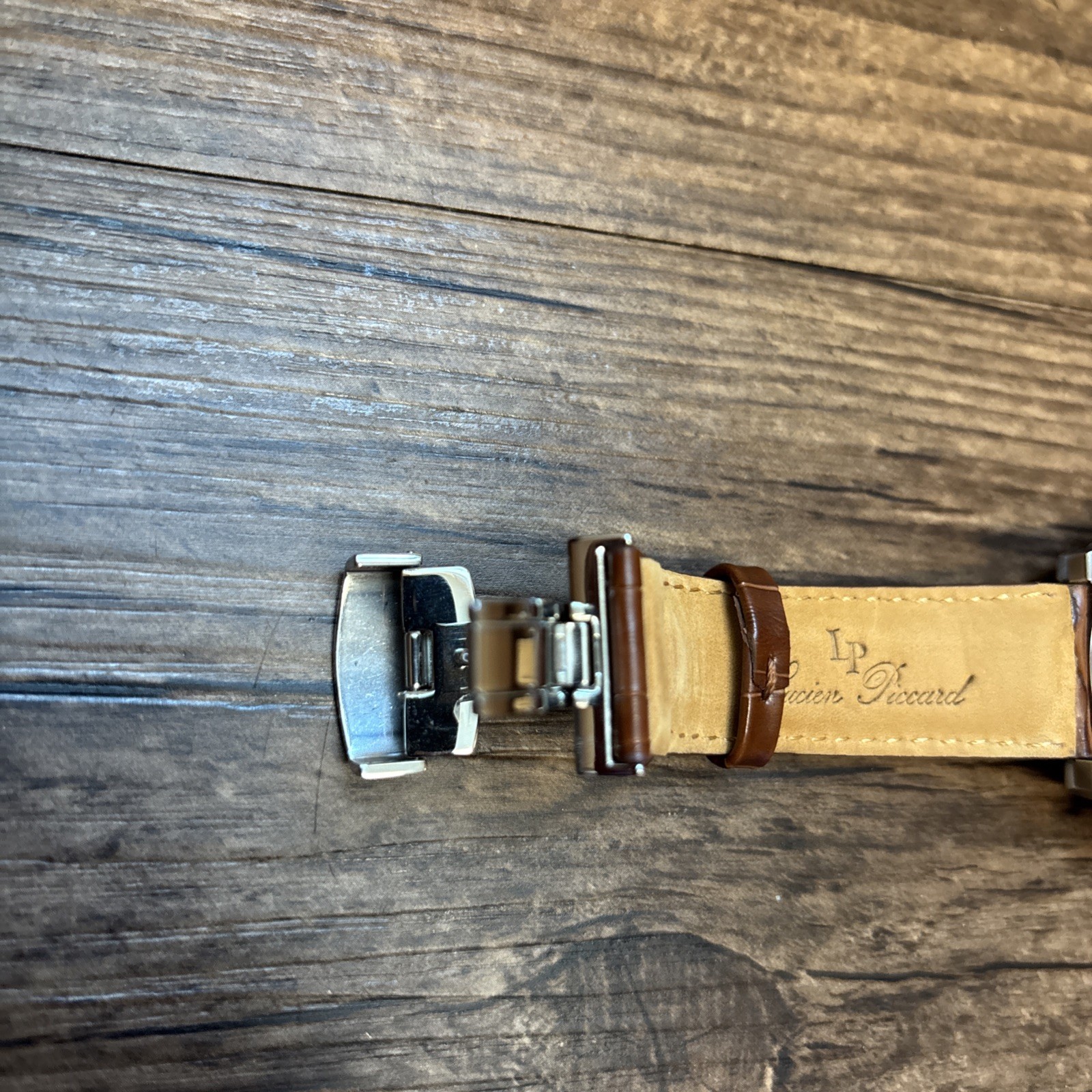 Lucien Piccard Cobalt Blue Tone Chronograph LP-40045 3ATM Watch
