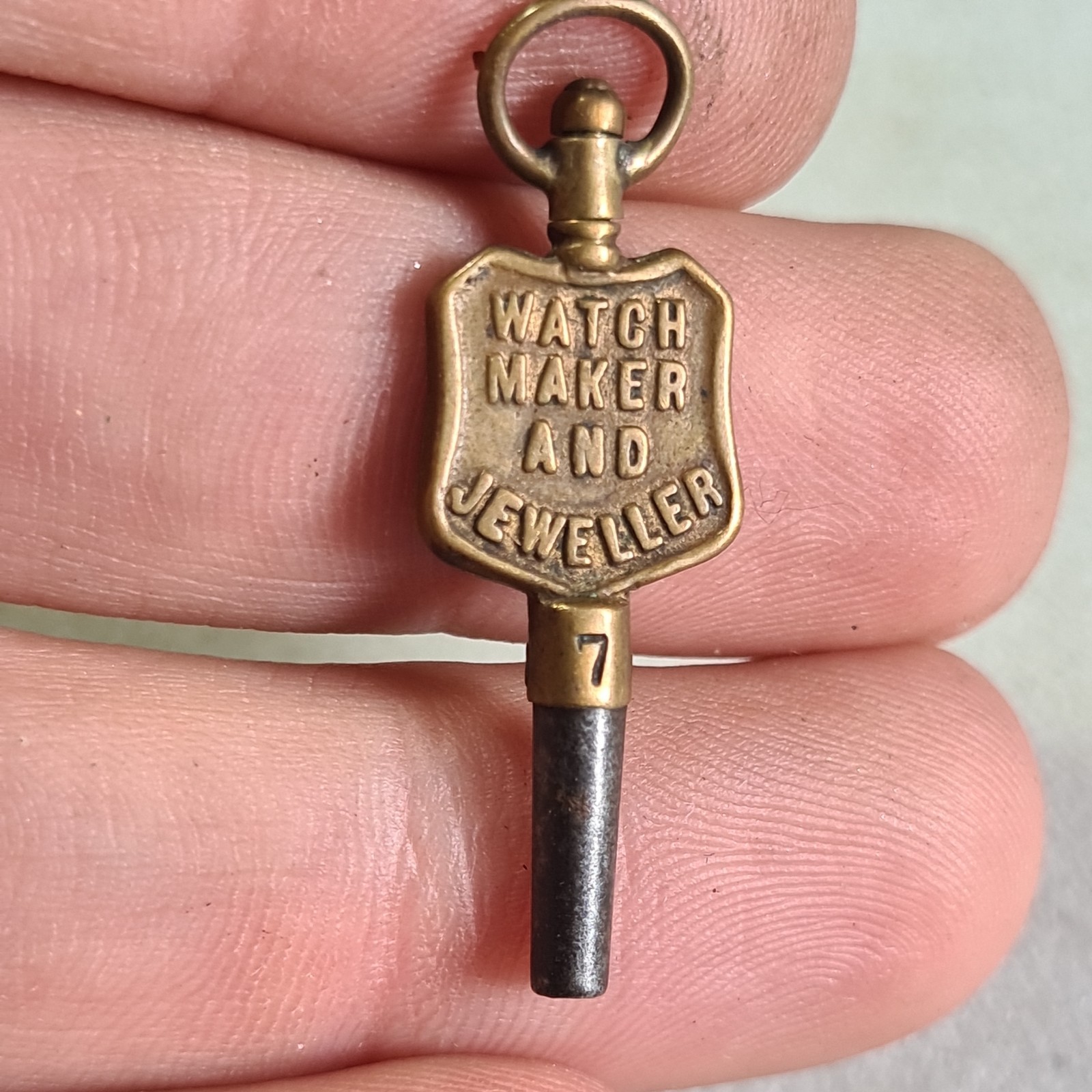 Antique H.R. Watts Westbury KEY for Pocket Watches C1900