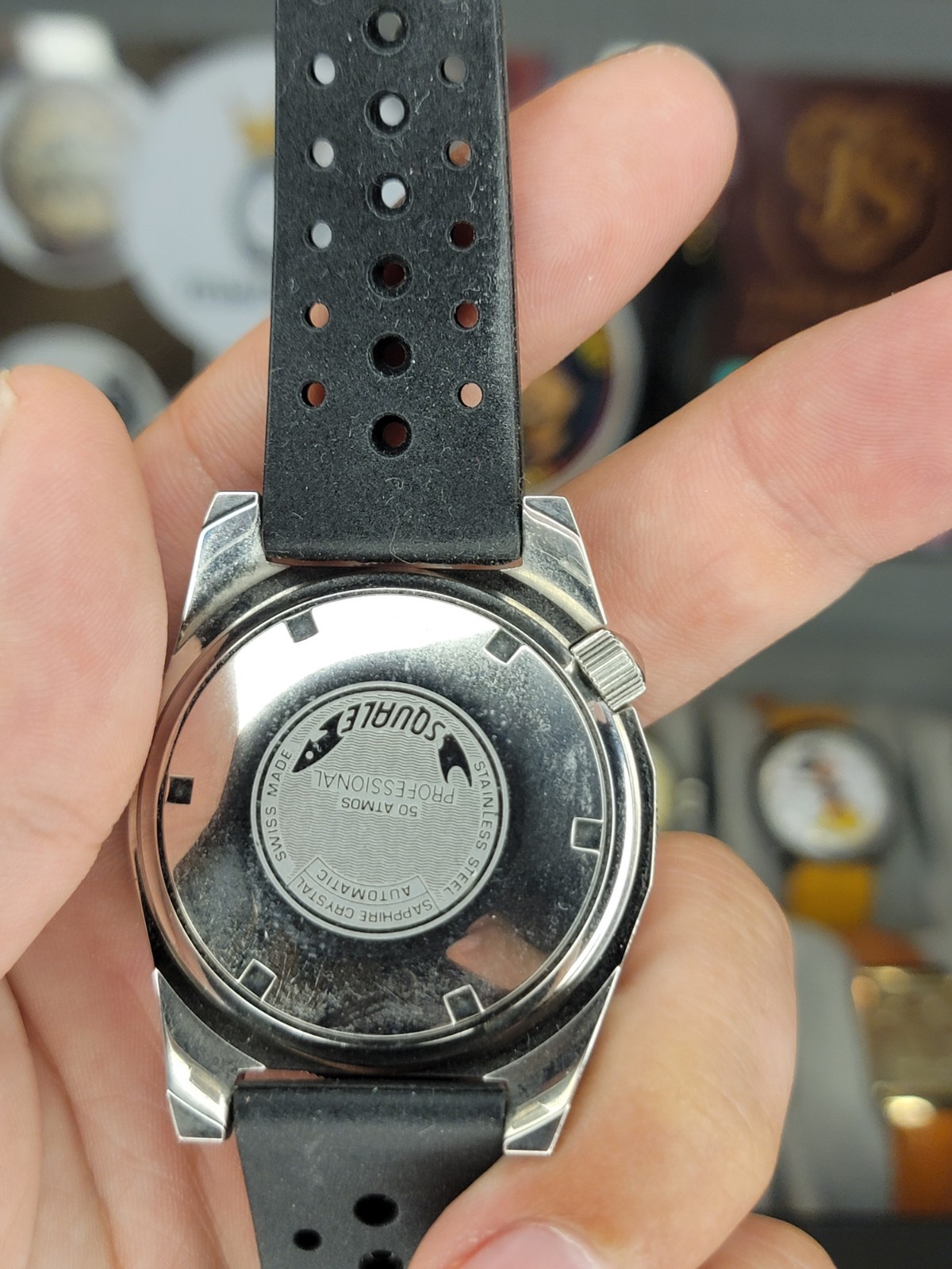 Squale 1521 50 Atmos Automatic Dive Watch
