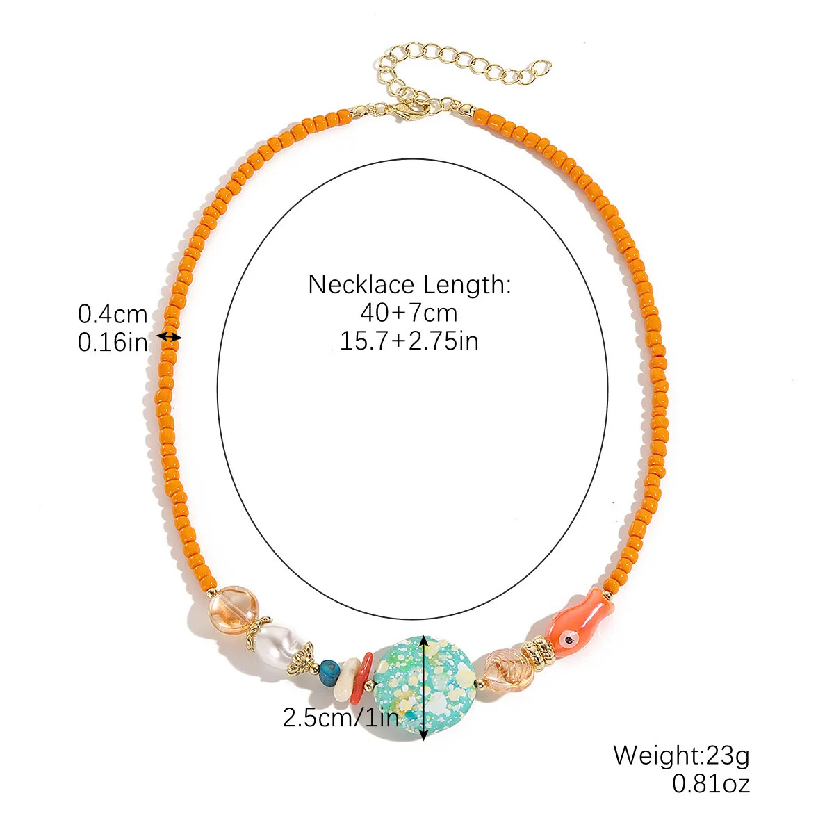 Bohemian Style Beach Nautical Necklace Jewelry
