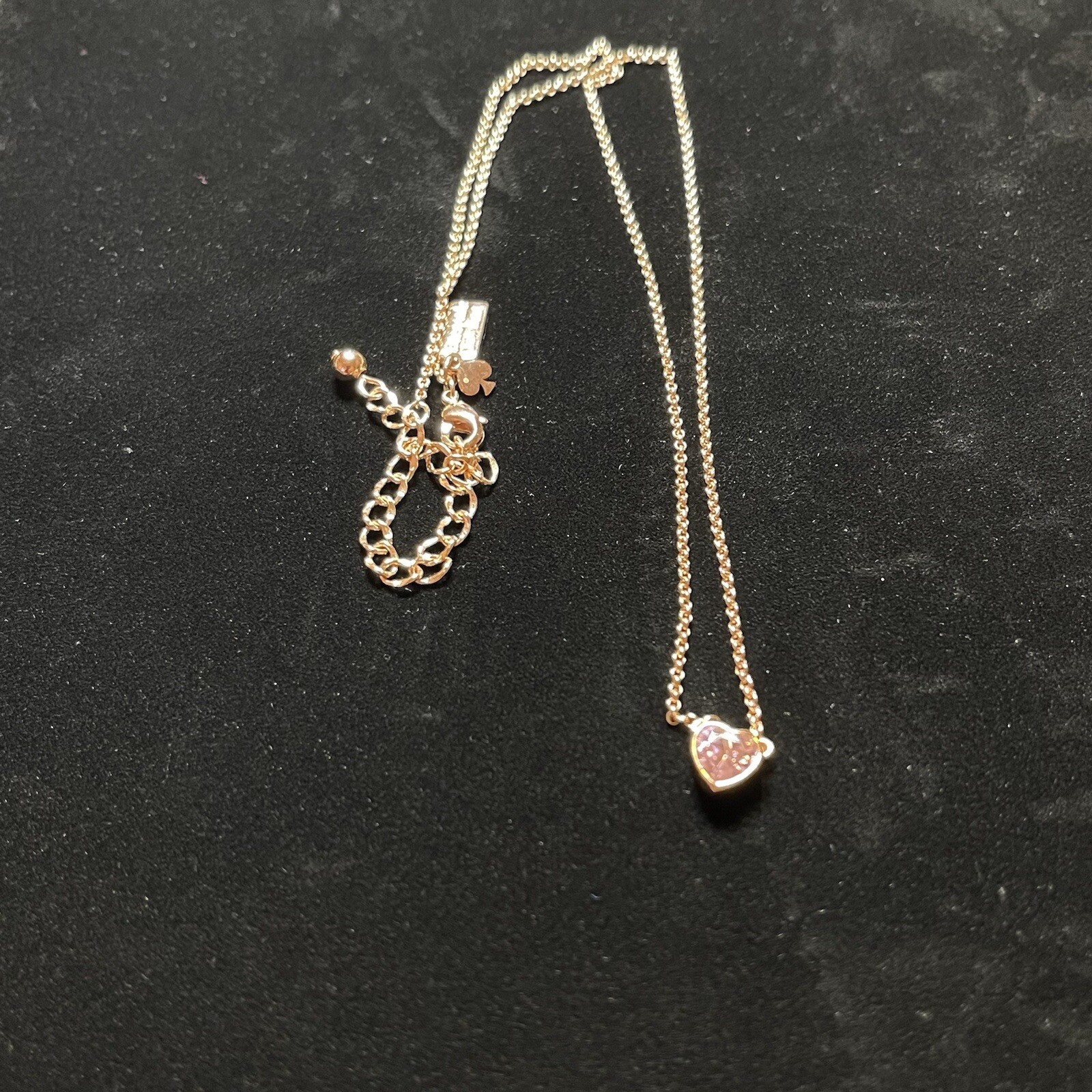 Kate Spade Romantic Rocks Necklace – Light Pink/Gold