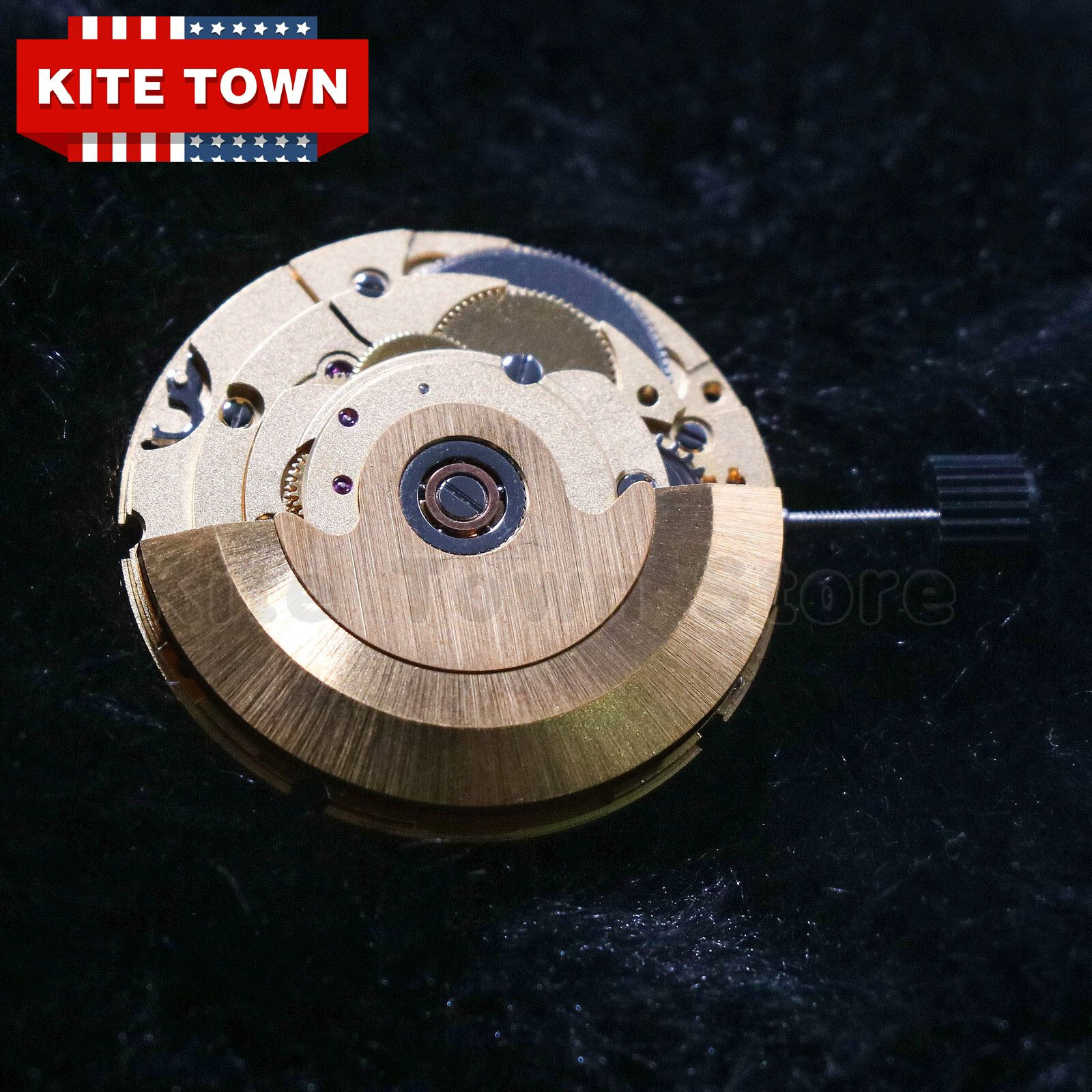 ST2130 Clone ETA 2824-2 SELLITA SW200 Gold Black 3H Atomatic Watch Movement