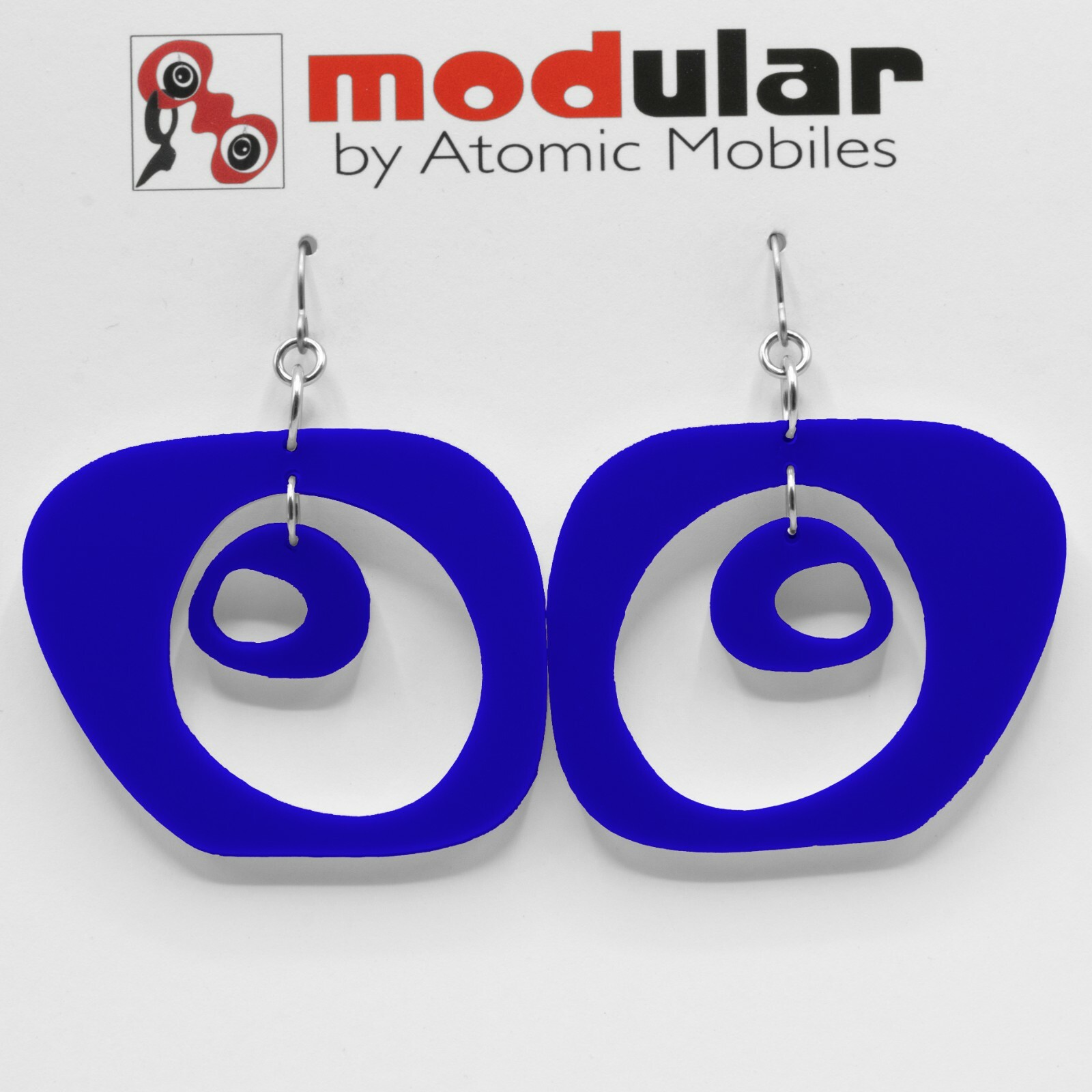 PARIS Statement Earrings – MOD Retro Mid Century Modern Style Gift For Her